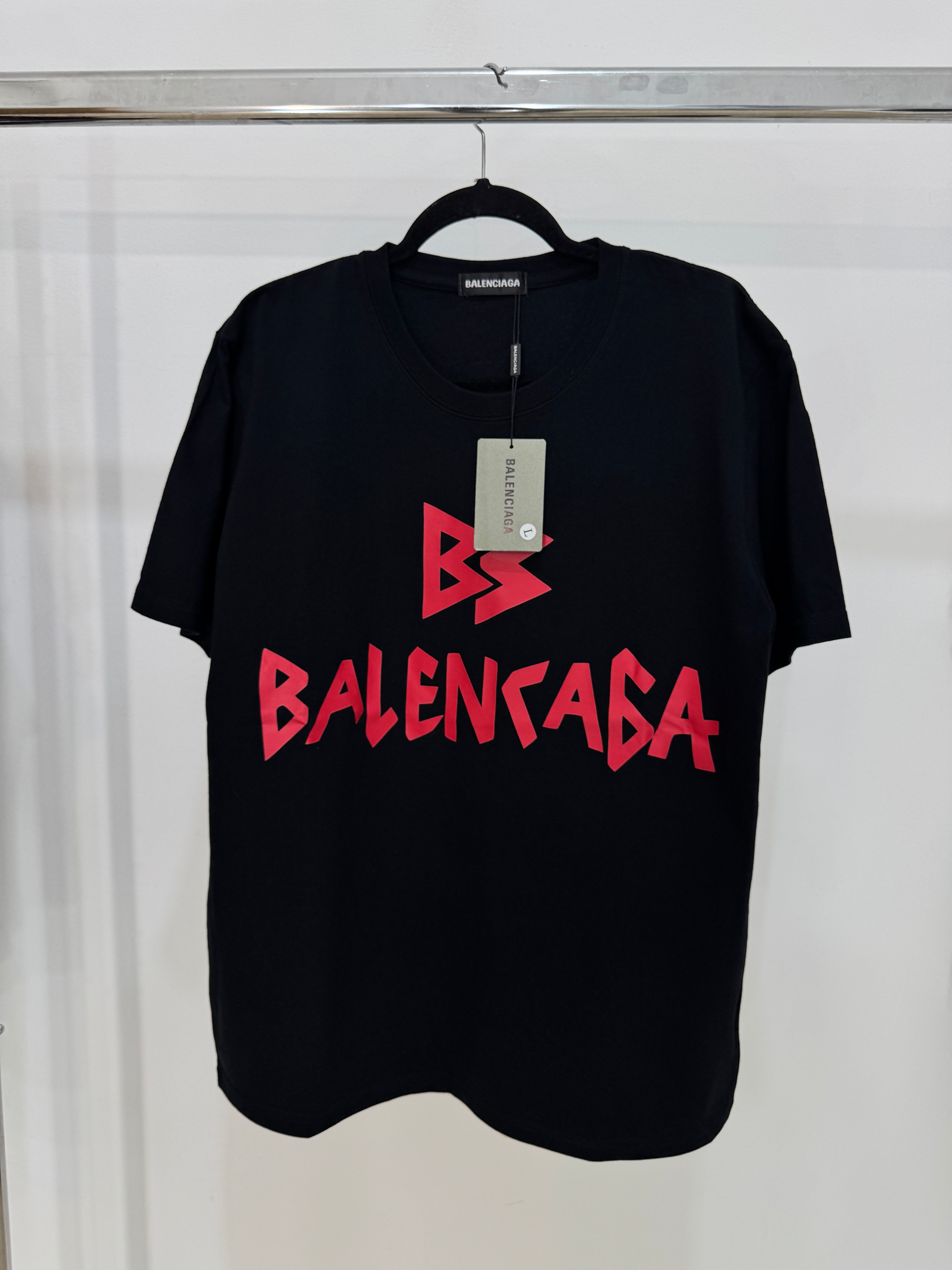 Playera Oversize Negra Urban Red