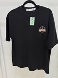 Playera Oversize Tape Black